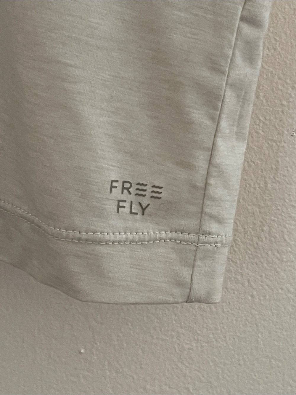 Free Fly Bamboo Lightweight Performance Tee Cream XS Outdoor Casual - Picture 2 of 6